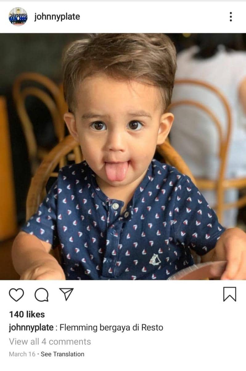 Screenshot Instagram @johnnyplate