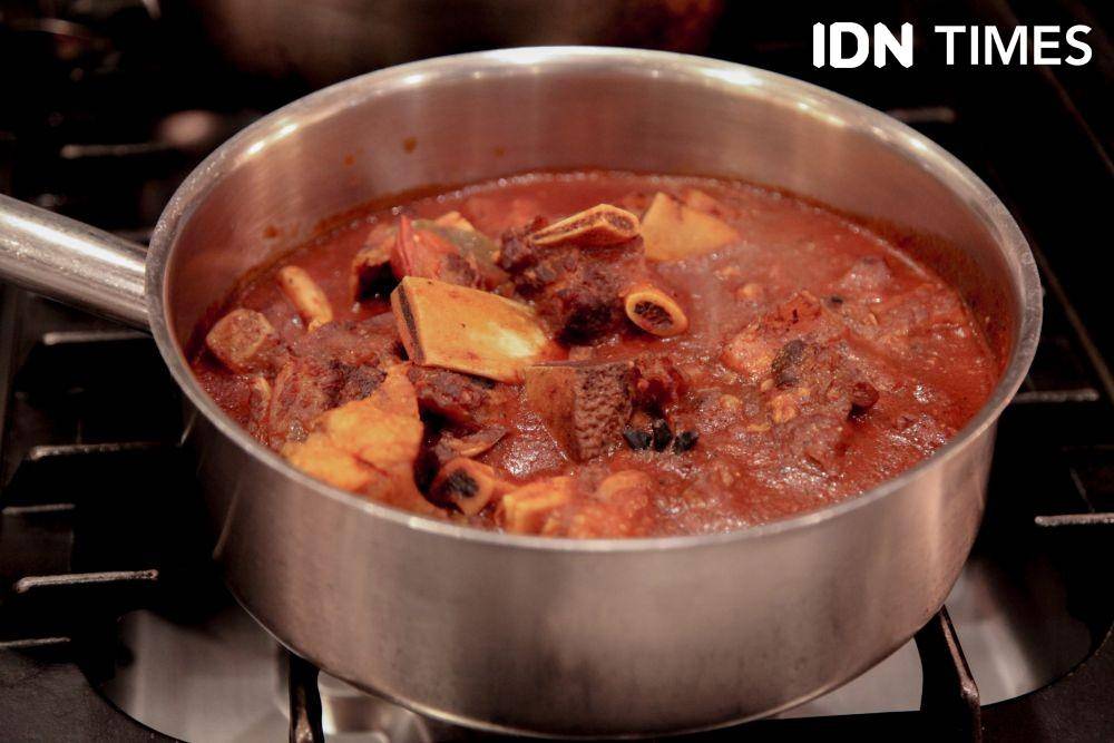 Aneka menu olahan daging di The Pavilion JW Marriott Surabaya. IDN Times/Naufal Al Rahman