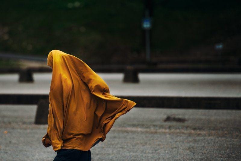 Ilustrasi perempuan berhijab. unsplash.com/Janko Ferlic