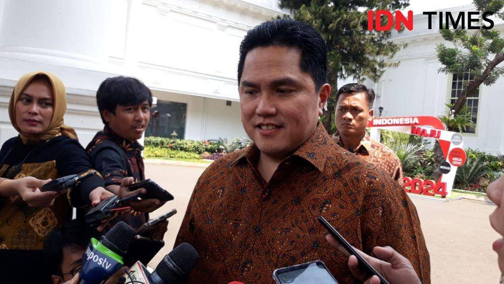 (Menteri Badan Usaha Milik Negara (BUMN) Erick Thohir di Istana Negara) IDN Times/Teatrika Handiko Putri