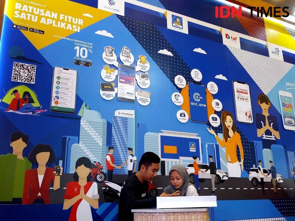 Astra Finansial GIIAS Medan 2019 hadirkan berbagai kemudahan untuk kaum Millennials (IDN Times/Arifin Al Alamudi) IDN Times/Arifin Al Alamudi