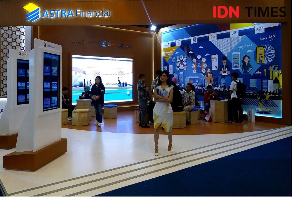 Booth Astra Finansial GIIAS Medan 2019 (IDN Times/Arifin Al Alamudi) IDN Times/Arifin Al Alamudi