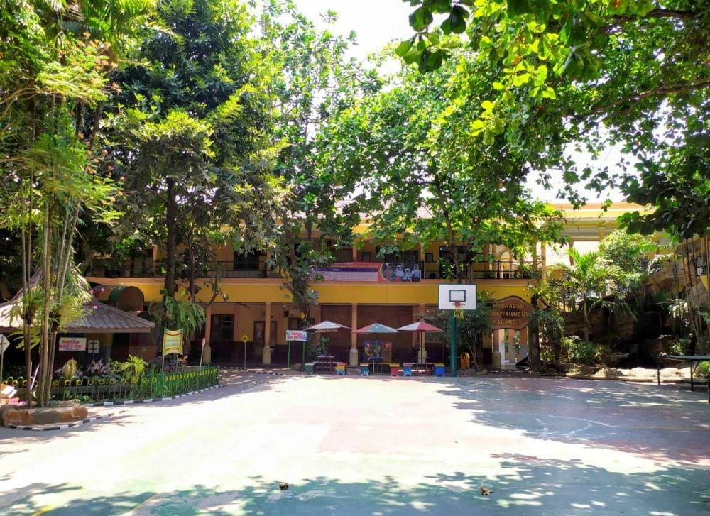 MIN 1 Kota Malang tampak sepi karena proses belajar mengajar sedang diliburkan, Jumat (25/10/201). Dok/ Istimewa