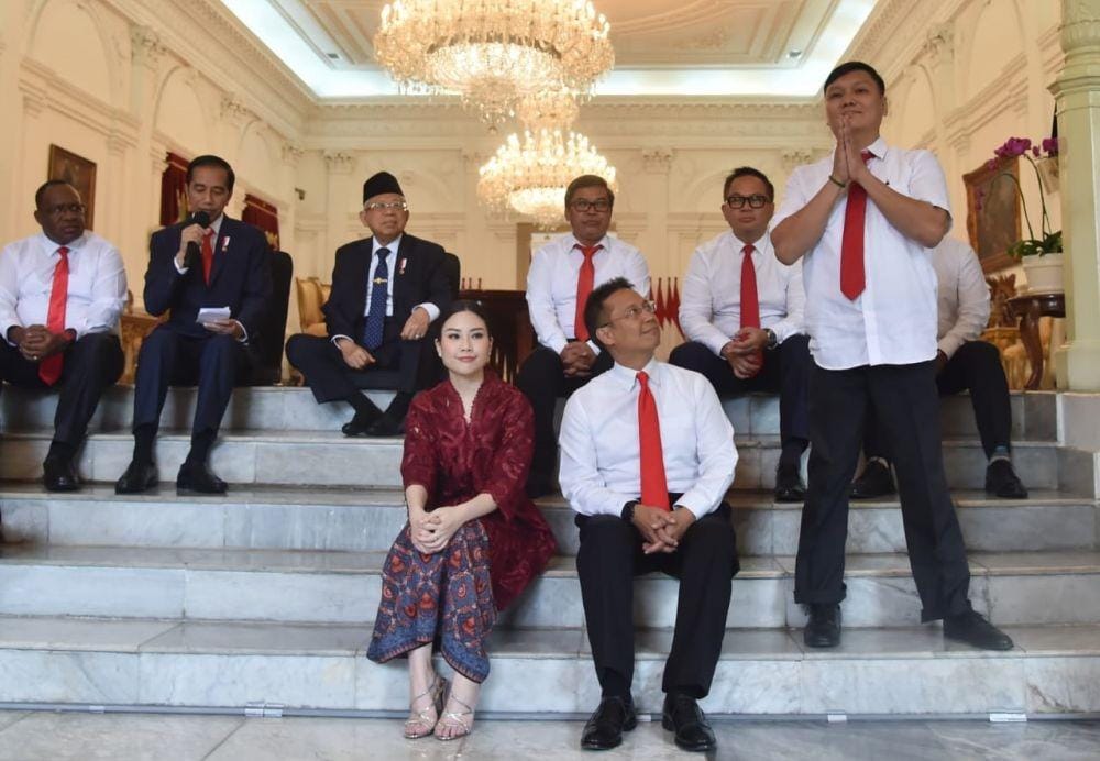 (Pelantikan wakil menteri di kabinet Jokowi) Twitter/@KSPgoid