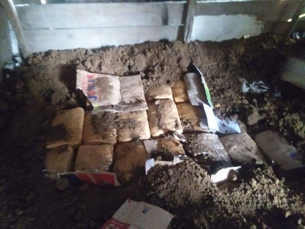 Ganja disimpan di Siantar