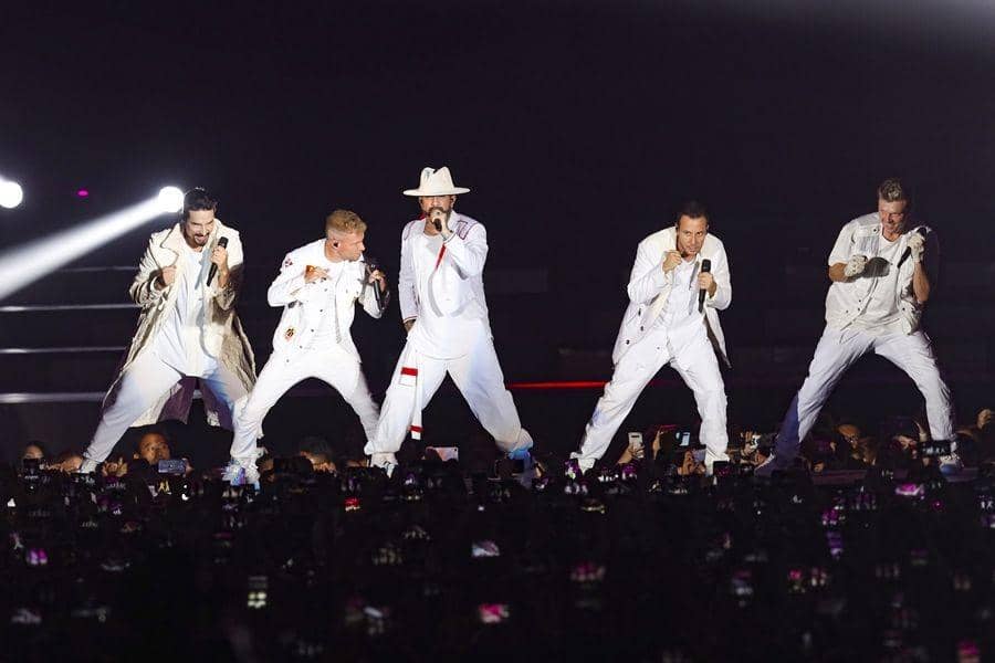 Konser Backstreet Boys DNA World Tour di JI Expo Kemayoran. 26 Oktober 2019. dok. @Nareend and PK Entertainment