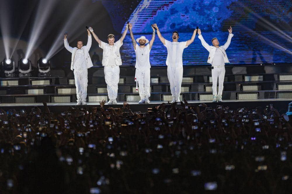 Konser Backstreet Boys DNA World Tour di JI Expo Kemayoran. 26 Oktober 2019. dok @Nareend and PK Entertainment