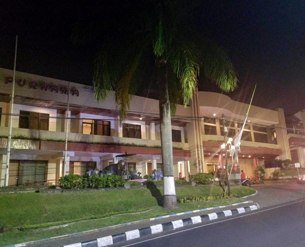 Hotel Purnama, Kota Batu yang diduga menjadi lokasi penangkapan PA dan OC, Sabtu (26/10/2019). IDN Times/ Alfi Ramadana