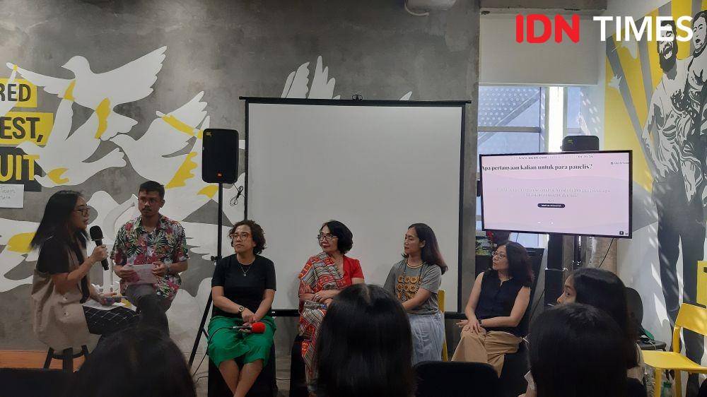 Pre-Event Feminist Festival 2019 "Do The Write Thing: Menulis untuk Hak Perempuan". 26 Oktober 2019. IDN Times/Yolanda Vania