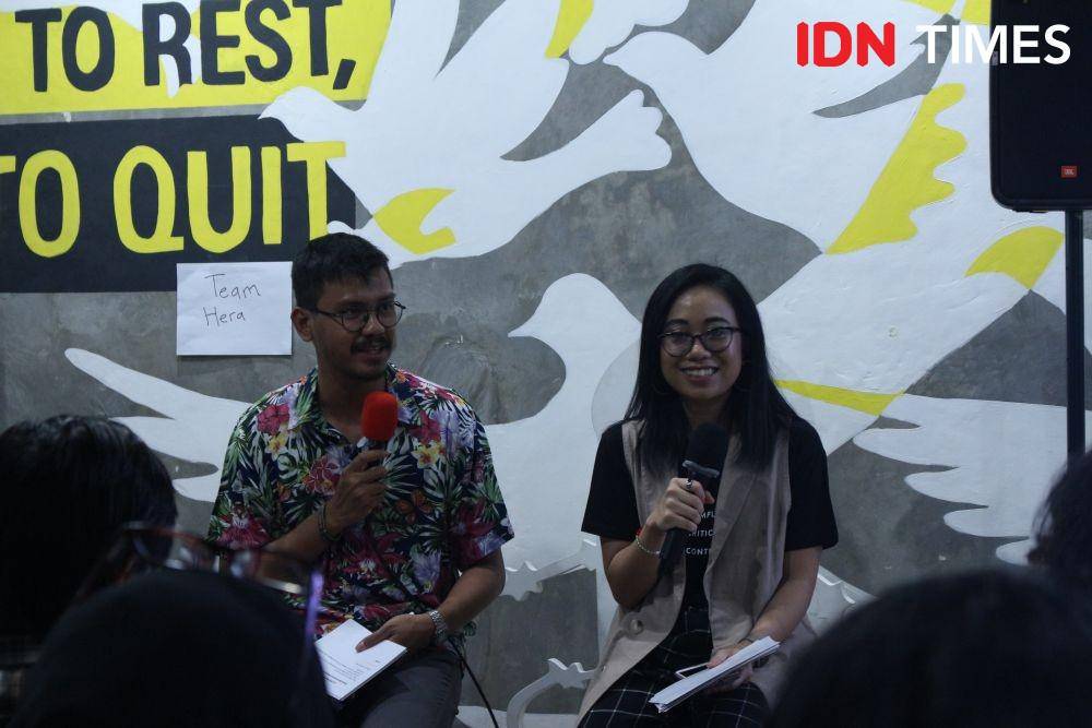 Pre-Event Feminist Festival 2019 "Do The Write Thing: Menulis untuk Hak Perempuan". 26 Oktober 2019. IDN Times/Yolanda Vania