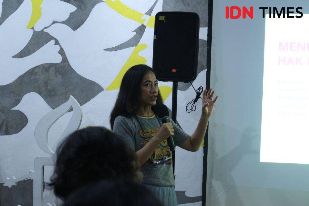 Pre-Event Feminist Festival 2019 "Do The Write Thing: Menulis untuk Hak Perempuan". 26 Oktober 2019. IDN Times/Yolanda Vania