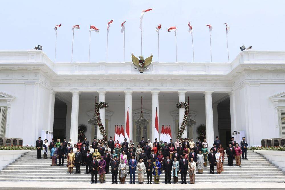 Kabinet Indonesia Maju. ANTARA FOTO/Puspa Perwitasari