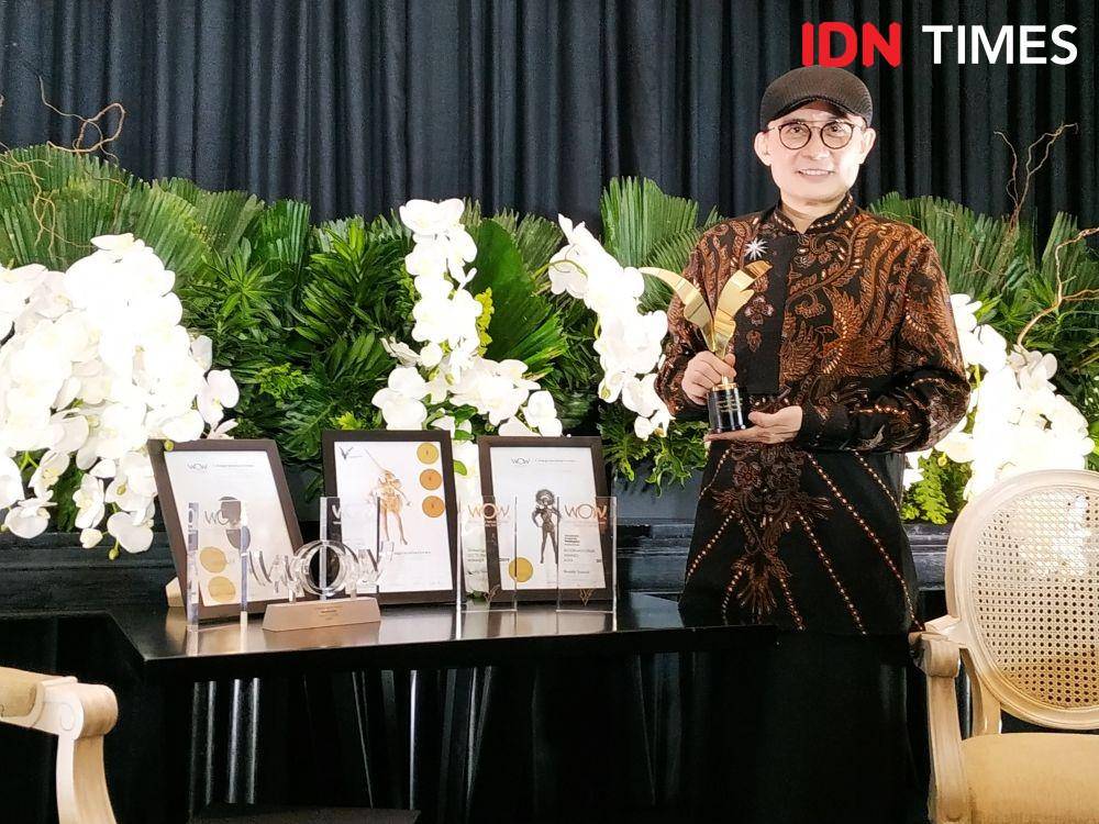 Penghargaan Rinaldy Yunardi di Jakarta. 29 Oktober 2019. IDN Times/Syarifah Noer Aulia