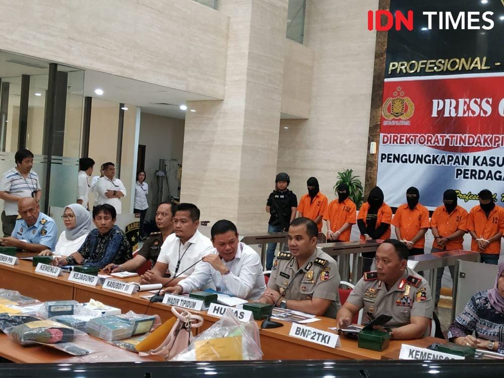 Konpers Perdagangan Orang (IDN Times/Axel Jo Harianja)