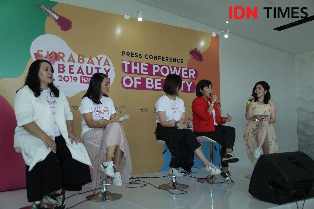 Para FDBabes dari Female Daily Network. 29 Oktober 2019. IDN Times/Rully Bunga
