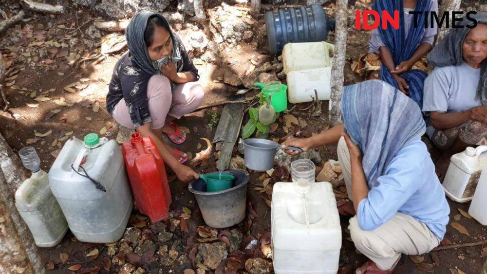 Warga Gunungkidul terdampak kekeringan. IDN Times/Daruwaskita