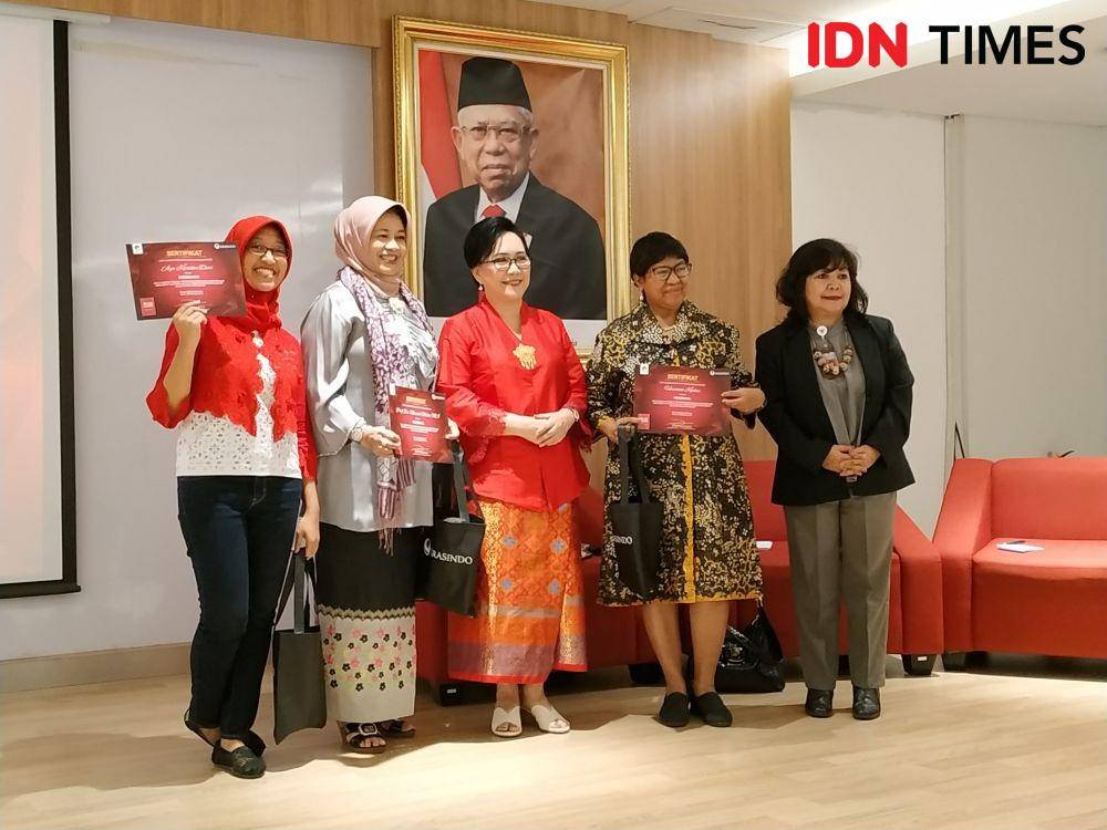 Peluncuran buku "Melati di Taman Keberagaman". 30 Oktober 2019. IDN Times/Klara Livia