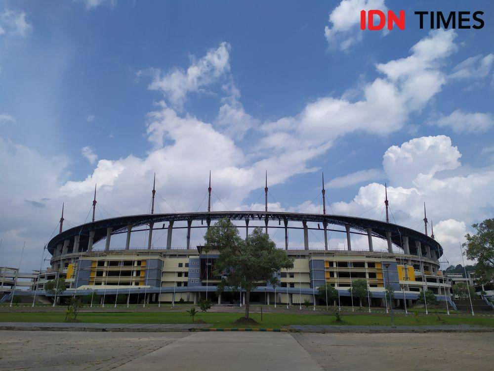 Stadion Utama Palaran di Kecamatan Palaran, Samarinda (IDN Times/Yuda Almerio)