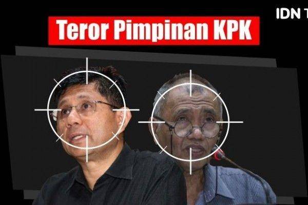 (Teror terhadap dua pimpinan KPK) IDN Times/Sukma Shakti