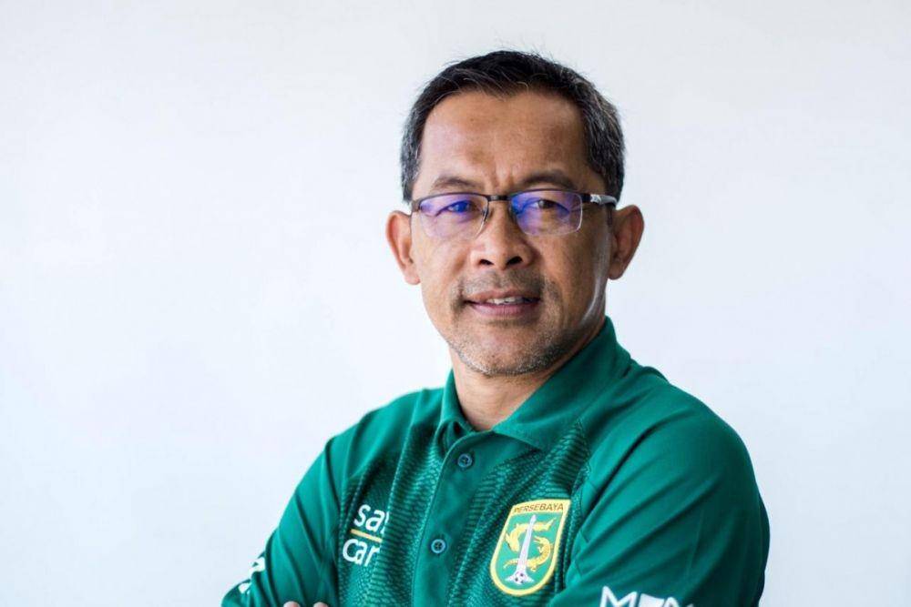 Pelatih Persebaya Aji Santoso. Dok. Persebaya.id)