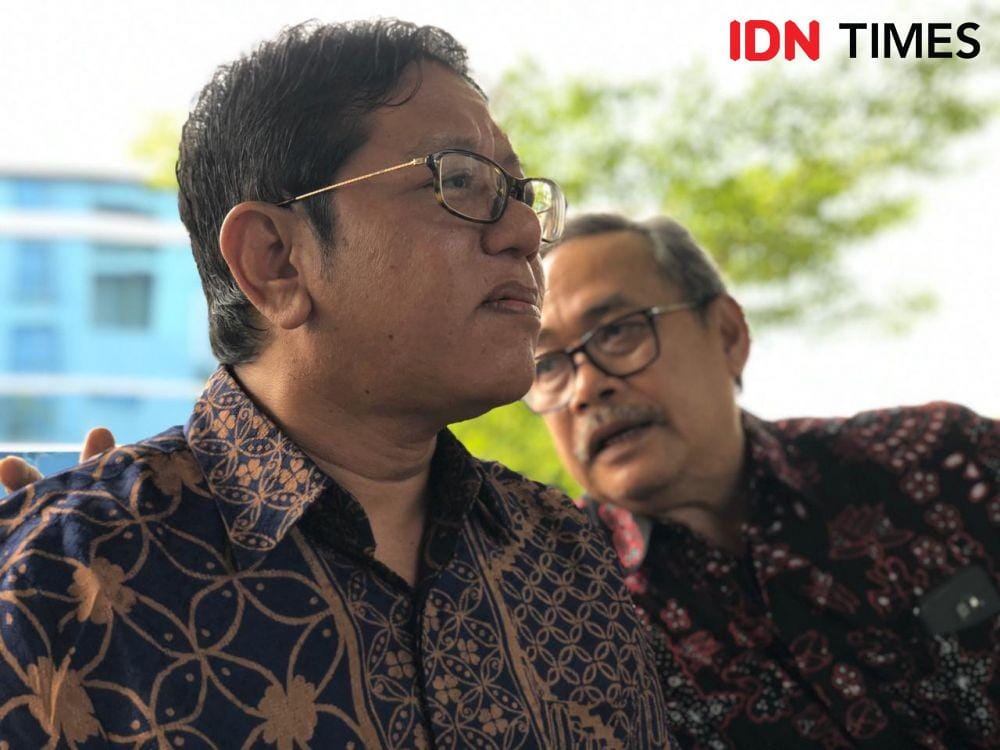 Vice President Business Development ICDX Logistik Berikat (ILB), Teuku Neta Firdaus bersama Wakil Direktur Waskita Sriwijaya Tol Bakti Setiawan (IDN Times/Rangga Erfizal)