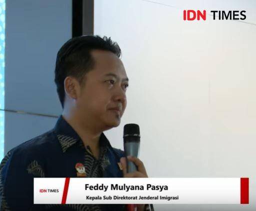 Kepala Sub Direktorat Jenderal Imigrasi Feddy Mulyana Pasya (IDN Times)