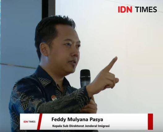 Kepala Sub Direktorat Jenderal Imigrasi Feddy Mulyana Pasya (IDN Times)