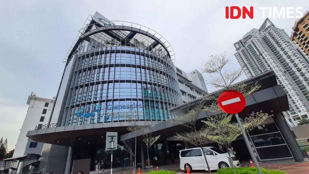 Suasana tampak depan Blok B Gleneagles Kuala Lumpur, Malaysia. IDN Times/Reza Iqbal