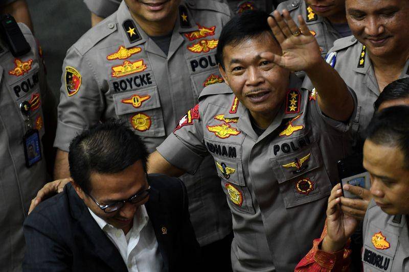 (Kapolri Idham Azis) ANTARA FOTO/Aditya Pradana Putra
