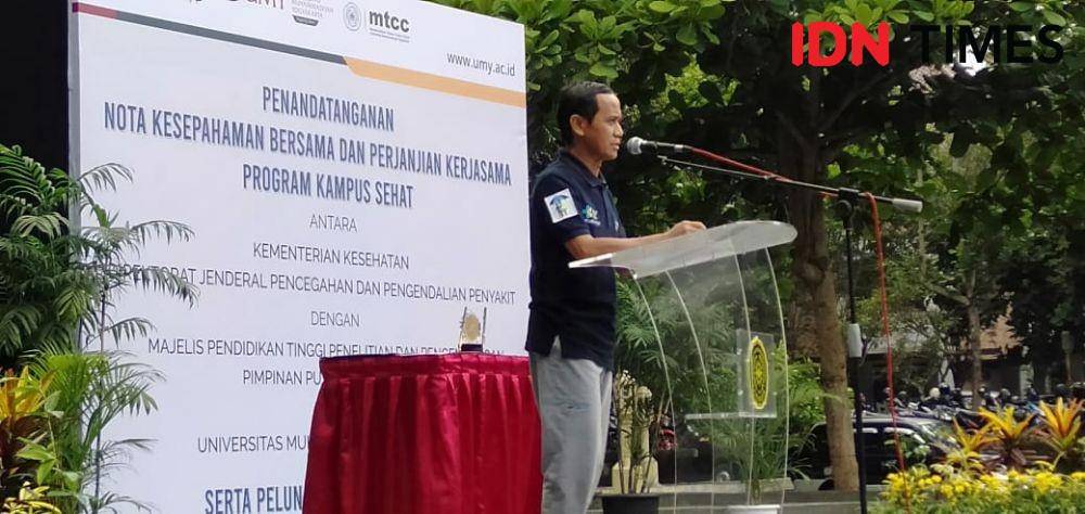 Dirjen Pencegahan dan Pengendalian Penyakit Tidak Menular Kemenkes RI, Anung Sugihantono. IDN Times/Daruwaskita