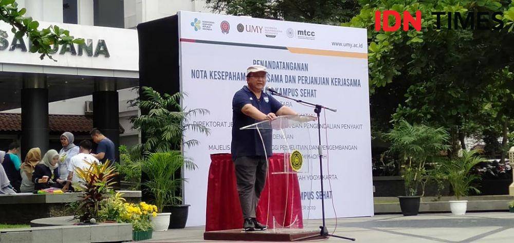 Ketua Majelis Pendidikan Tinggu dan Pengembangan (Diktilitbang) PP Muhammadiyah, Lincolin Arsyad. IDN Times/Daruwaskita