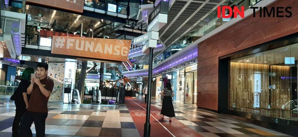 Lyf Funan Singapura (IDN Times/Sunariyah)