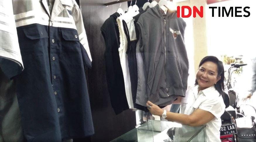 Aksesoris yang dijual di Galeri Harley Davidson Palembang/IDN Times/Sidratul muntaha