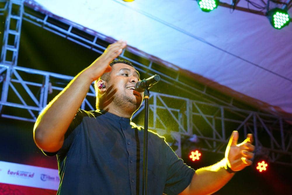 Andmesh di acara Pucuk Coolinary Festival. Dok. Istimewa