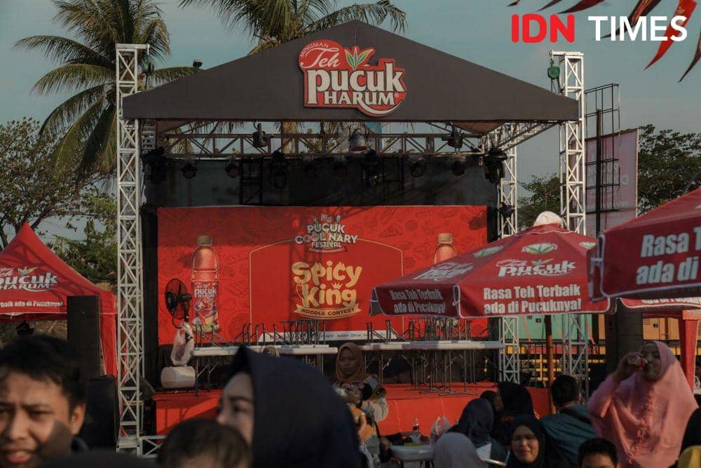 Kompetisi Spicy King. IDN Times/Prila Arofani