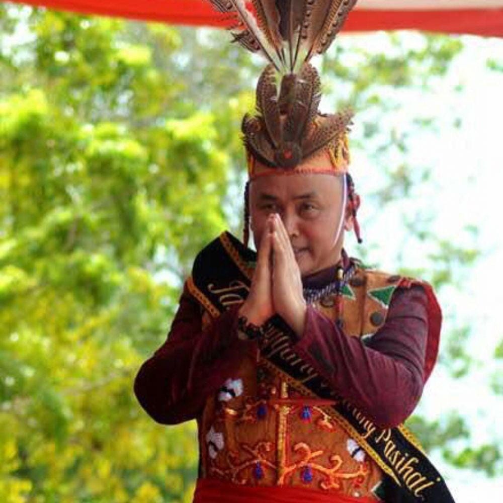 (Gubernur Kalteng Sugianto Sabran) Instagram.com/@sugianto_sabran