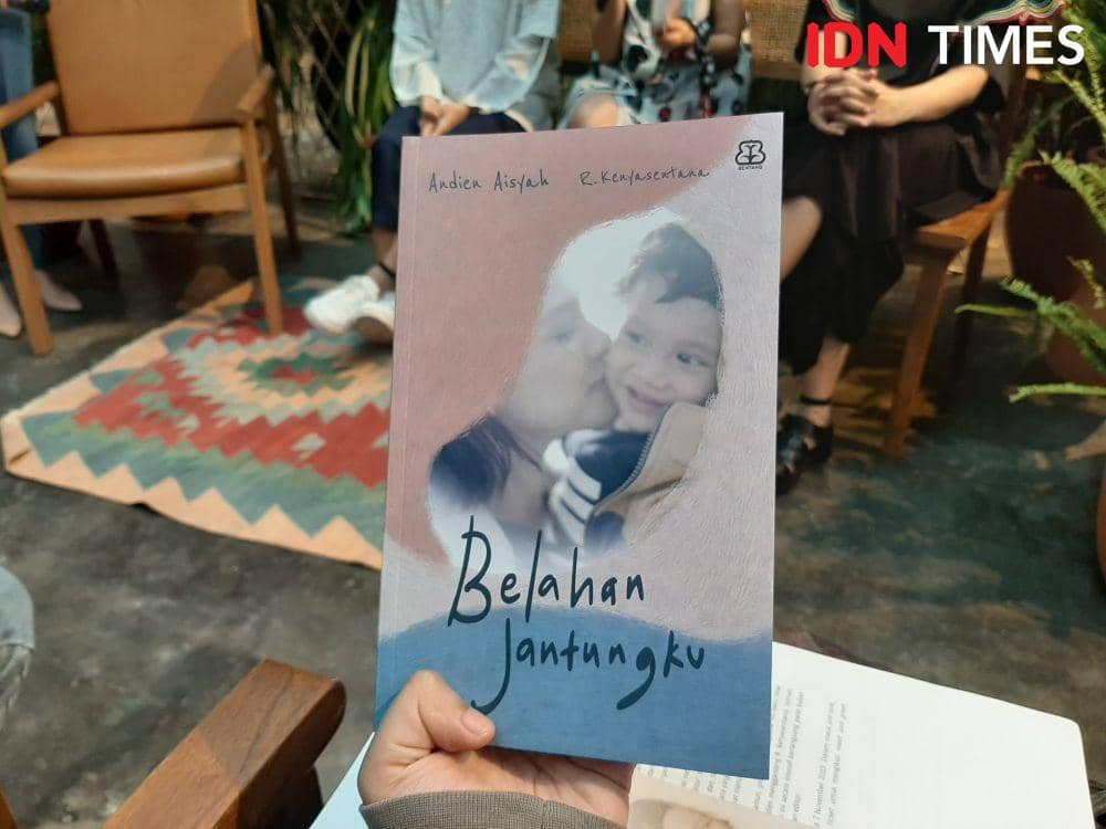 Andien Rilis Buku Belahan Jantungku. 4 November 2019. IDN Times/Klara Livia