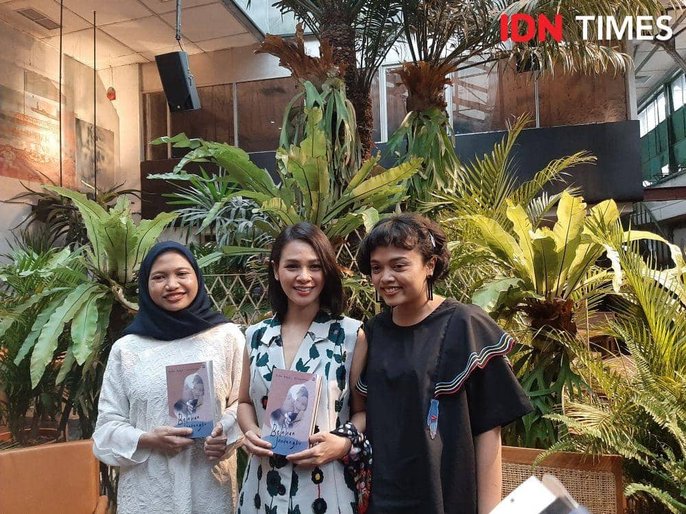 Andien Rilis Buku Belahan Jantungku. 4 November 2019. IDN Times/Klara Livia