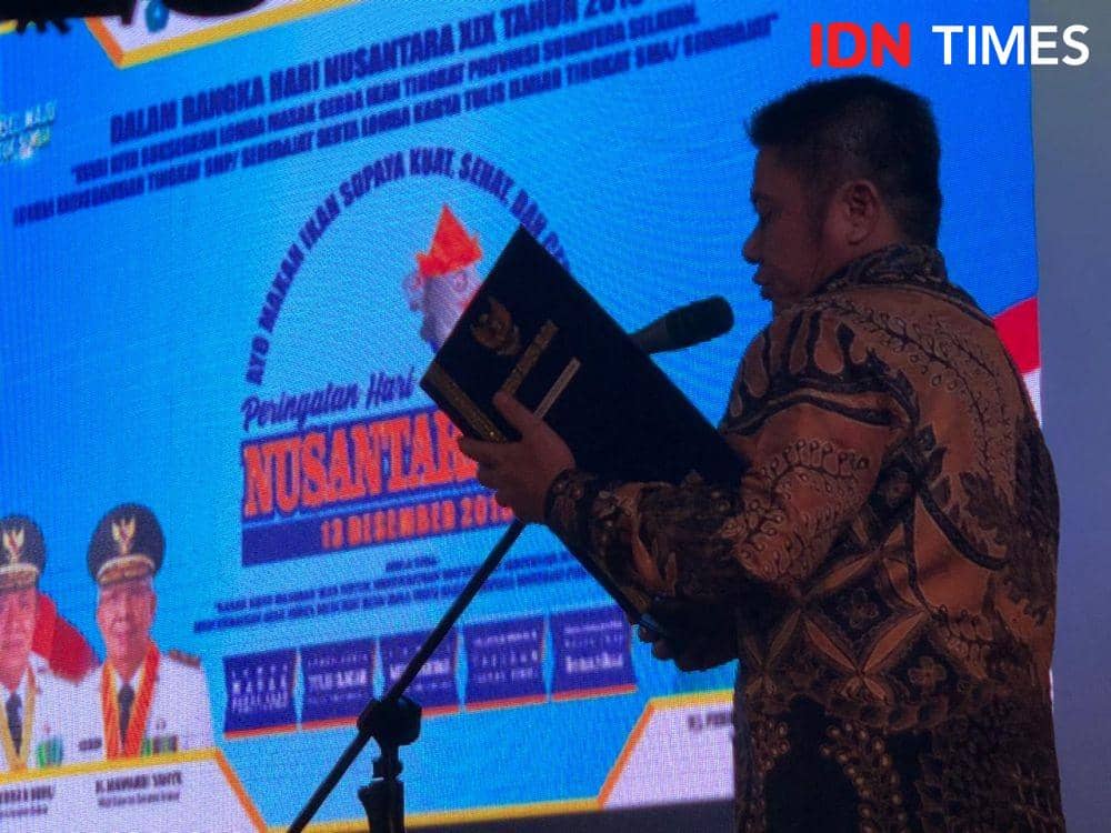 Herman Deru memilih tidak mengomentari pelarangan cadar dan celana cingkrang (IDN Times/ Rangga Erfizal)