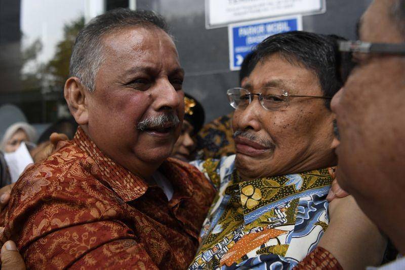 (Eks Dirut PT PLN Persero Sofyan Basir) ANTARA FOTO/Puspa Perwitasari