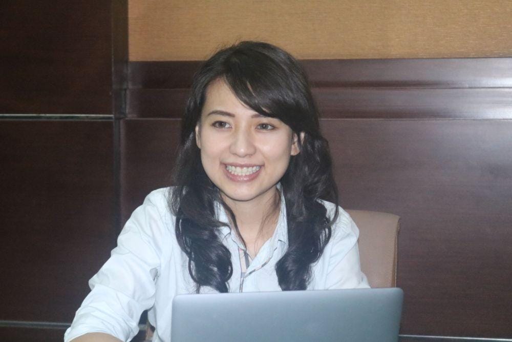 Risa Santoso ingin mahasiswa tak lagi menganggap skripsi sebagai momok menakutkan. IDN Times/ Alfi Ramadana