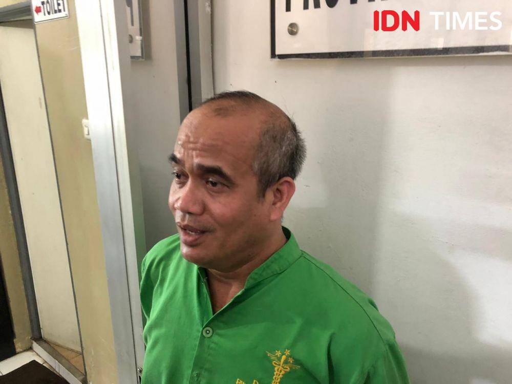 Dokter Forensik RS Bhayangkara Palembang, dokter Indra Sakti Nasution (IDN Times/Rangga Erfizal)