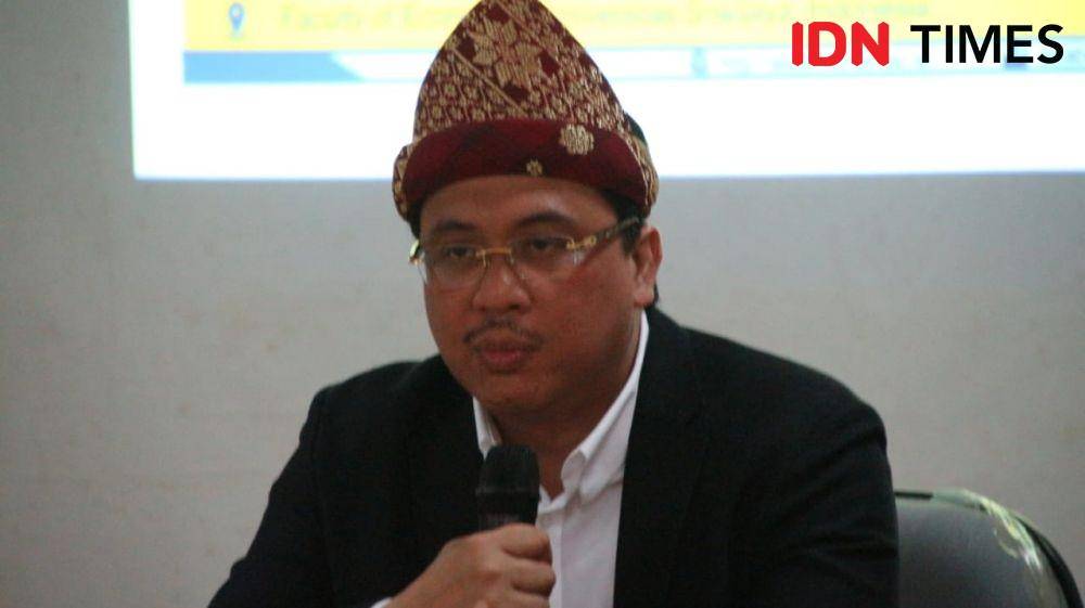 Ketua BPK RI, Agung Firman (IDN Times/Feny Maulia Agutin)