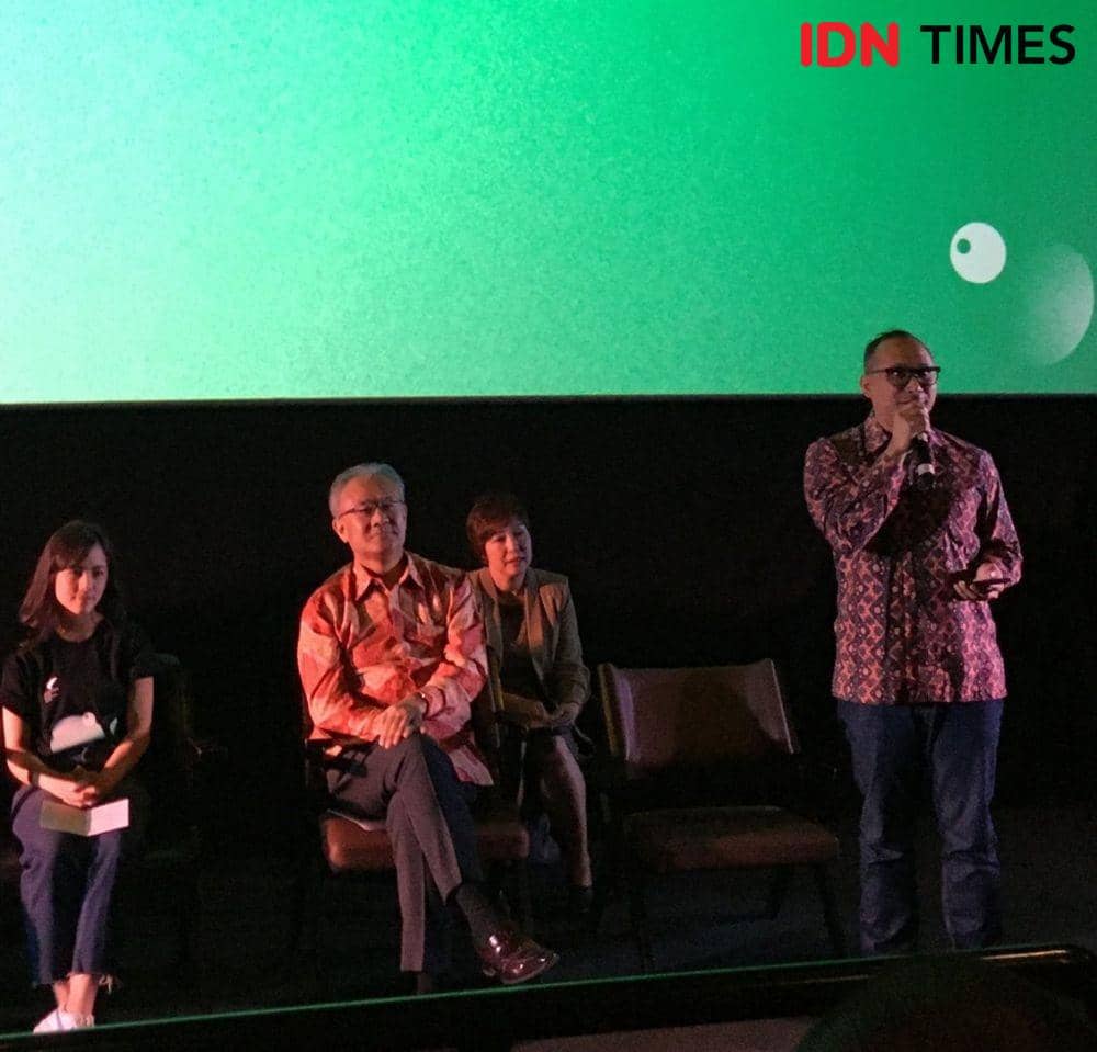 Andira Pramanta selaku head of brand marketing CGV dalam press conference di CGV Grand Indonesia.5 November 2019.IDN Times/Nur Malika