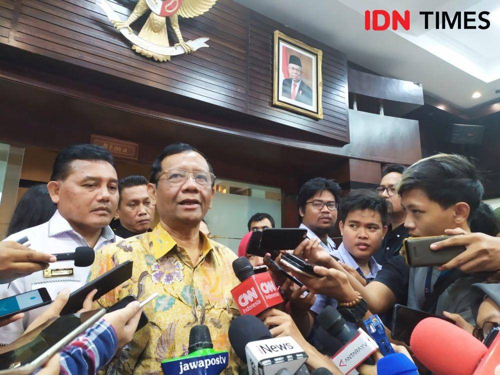 (Menko Polhukam Mahfud MD) IDN Times/Aldzah Fatimah Aditya