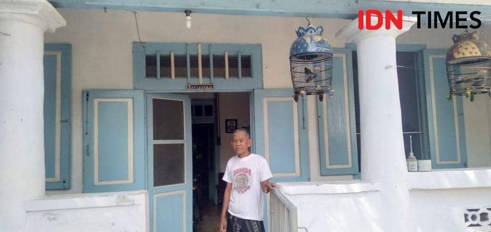 Ahmad (71), ayah Helmi (13) korban meninggal dunia tragedi Viaduk "Surabaya Membara" 2018. IDN Times/Idfy Fuadi