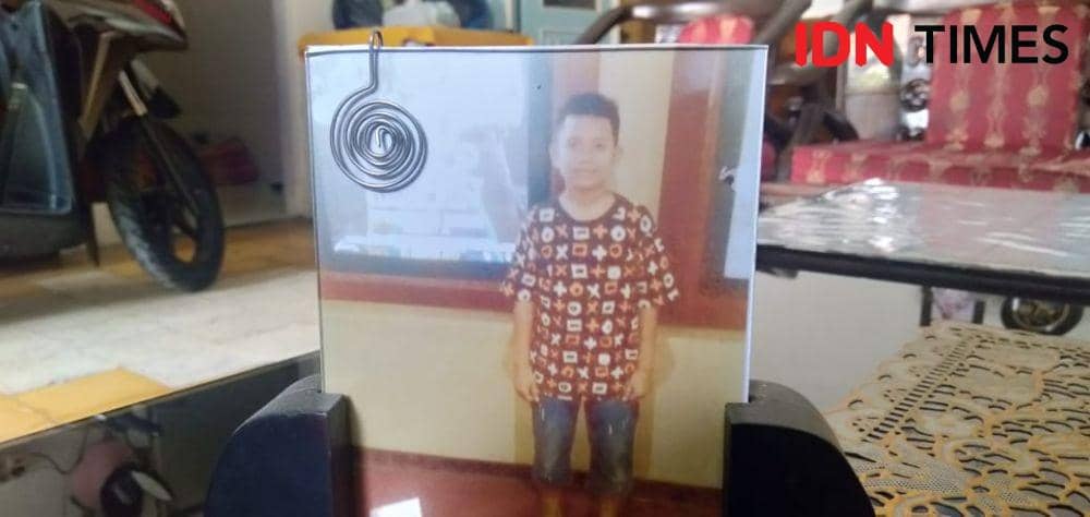 Foto Helmi (13) Semasa Hidup, Selasa (5/11). IDN Times/Idfy