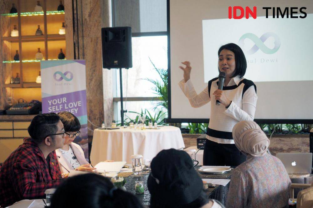 Soul Dewi di Keraton Plaza Jakarta. 6 November 2019. IDN Times/Syarifah Noer Aulia