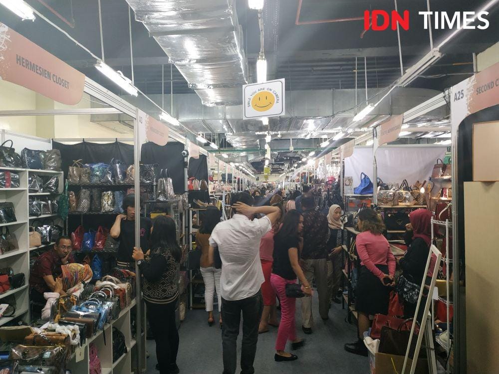 Irresistibel Bazaar di Jakarta. 6 November 2019. IDN Times/Syarifah Noer Aulia
