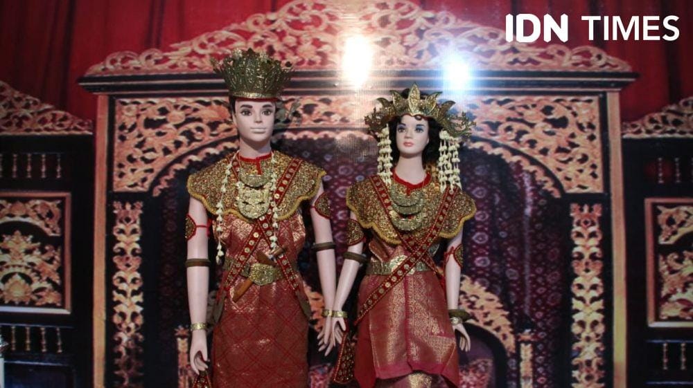 Jenis Songket yang ada di Museum Balaputra Dewa Palembang (IDN Times/Feny Maulia Agustin)